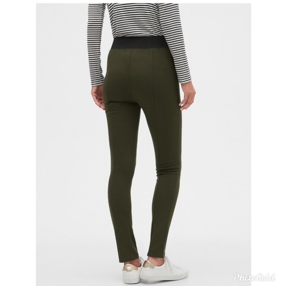 Ponte leggings in navy - Picture 3 of 4